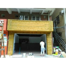 餐廳門(mén)頭裝飾